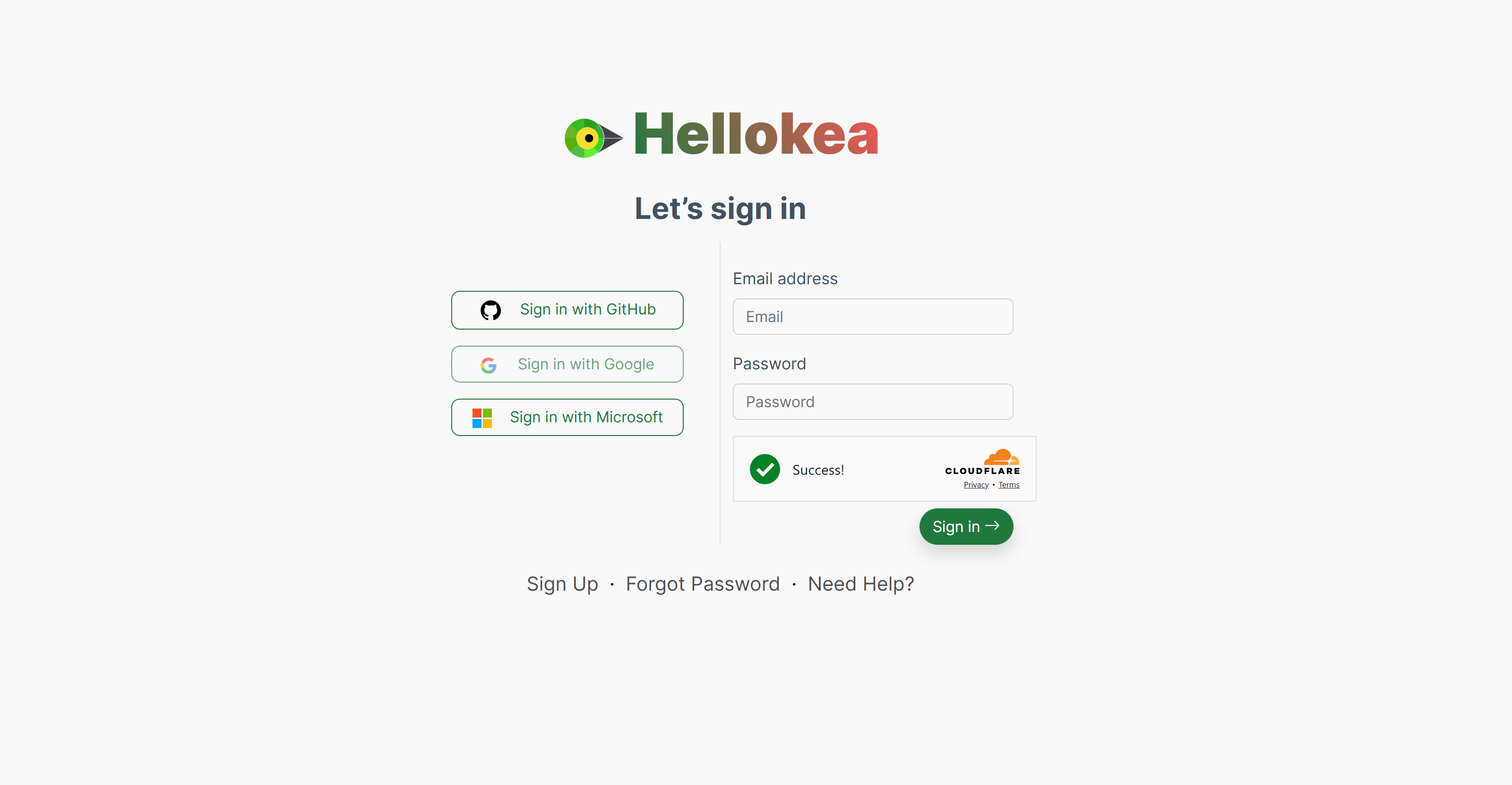 Social authentication for Hellokea